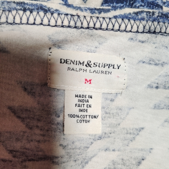 Denim & supply Ralph Lauren 100% cotton fringe blouse - Picture 4 of 4